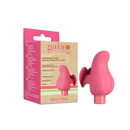 Blush Gaia Eco Love Bullet Vibrator and Sleeve Coral - Pinkfoxxx