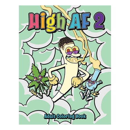 High AF 2 Coloring Book - Pinkfoxxx