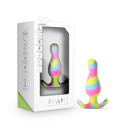 Blush Avant Kaleido Silicone Anal Plug Lime - Pinkfoxxx