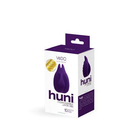 Vedo Huni Rechargeable Finger Vibe Deep Purple - Pinkfoxxx