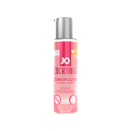 JO Cocktails Cosmopolitan Flavored Water-Based Lubricant 2 oz. - Pinkfoxxx