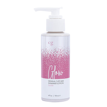 CG Glow Vanilla Cupcake Shimmer Lotion Silver 4 oz. - Pinkfoxxx