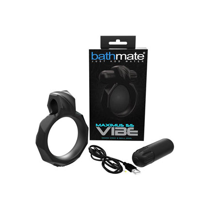 Bathmate Maximus 55 Vibrating Cock & Ball Ring - Pinkfoxxx