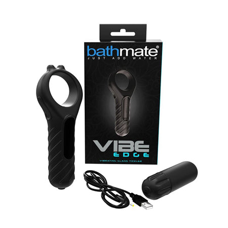 Bathmate Vibe Edge Vibrating Glands Tickler - Pinkfoxxx