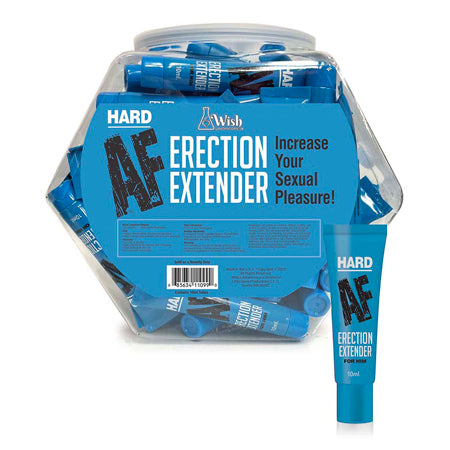 Hard AF Erection Extender Cream 65-Piece Fishbowl Display - Pinkfoxxx