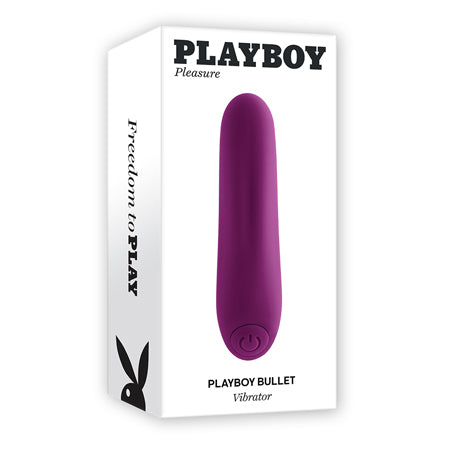 Playboy Bullet Rechargeable Silicone Vibrator Wild Aster - Pinkfoxxx