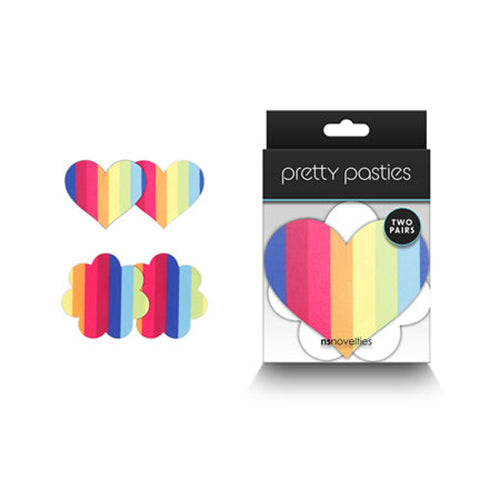 Pretty Pasties Pride Rainbow 2 Pair