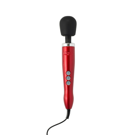 Doxy Die Cast Wand Vibrator Red - Pinkfoxxx