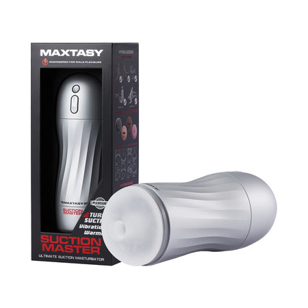 Maxtasy Suction Master Standard With Remote Clear Plus - Pinkfoxxx