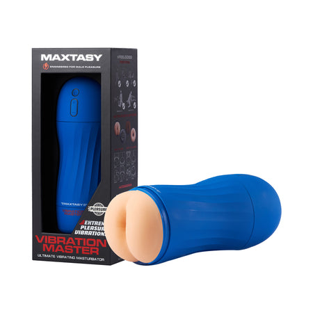 Maxtasy Vibration Master Realistic With Remote Nude Plus - Pinkfoxxx