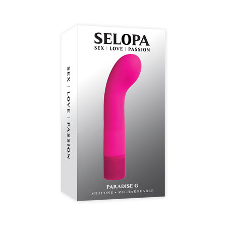 Selopa Paradise G Rechargeable Silicone G-Spot Vibrator Pink - Pinkfoxxx