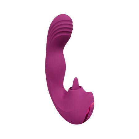 VIVE Yuki Rechargeable Dual Motor G-Spot Vibrator with Massaging Beads