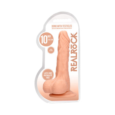 RealRock Skin Dildo with Balls