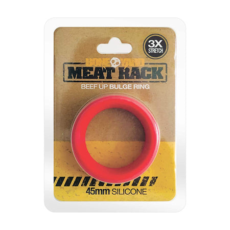 Meat Rack Cock Ring Red - Pinkfoxxx