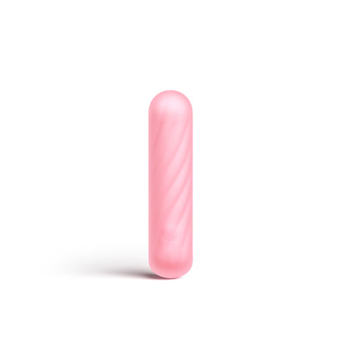 X & O'S CRAVE LIGHT PINK SILICONE RECHARGEABLE VIBE - NSN032134