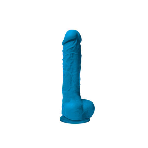 COLOURS PLEASURES 5IN DILDO BLUE - NSN040517