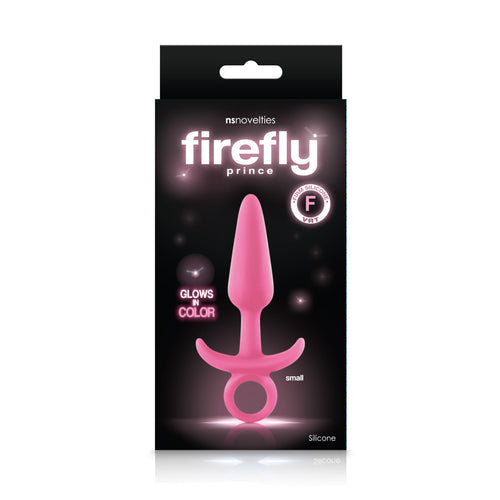 FIREFLY PRINCE SMALL PINK BUTT PLUG - NSN047614