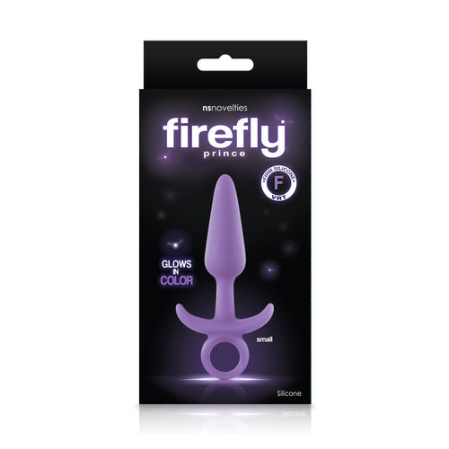 FIREFLY PRINCE SMALL PURPLE BUTT PLUG - NSN047615