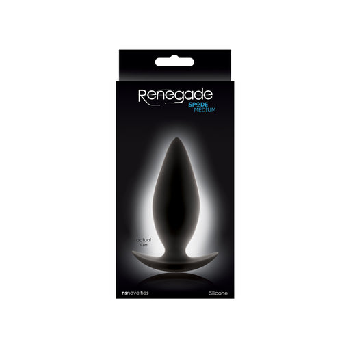 RENEGADE SPADES MEDIUM BLACK PLUG - NSN110623