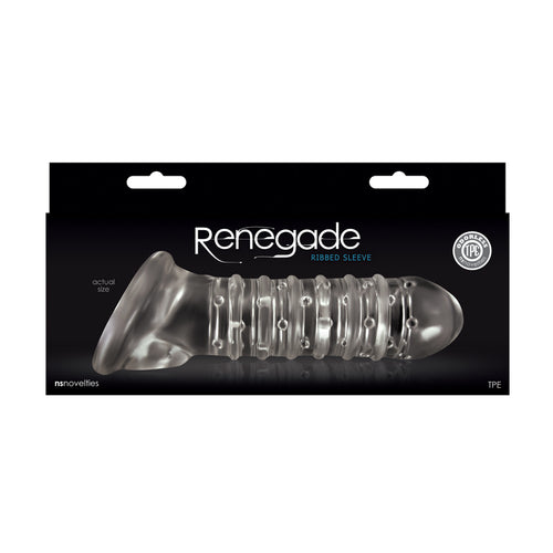 RENEGADE RIBBED SLEEVE CLEAR - NSN111551
