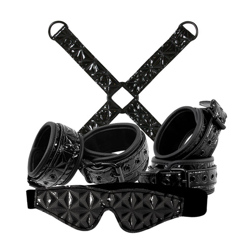 SINFUL BONDAGE KIT BLACK - NSN121903