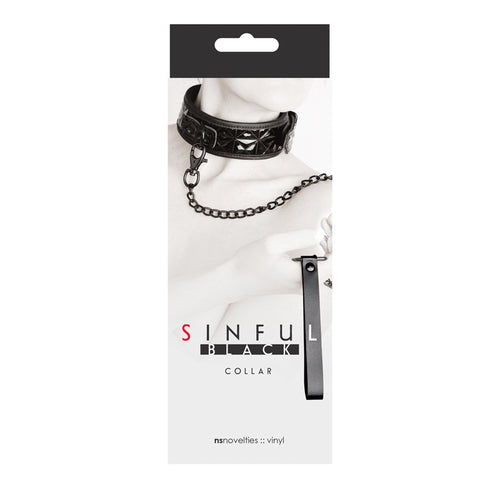 SINFUL 2IN COLLAR BLACK - NSN122213