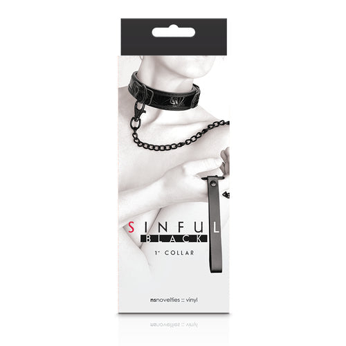 SINFUL 1IN COLLAR BLACK - NSN122223