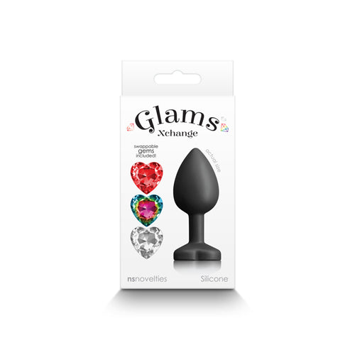 GLAMS XCHANGE HEART SMALL PLUG - NSN051403