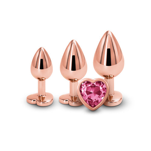 REAR ASSETS ROSE GOLD PINK HEART TRAINER KIT - NSN096004
