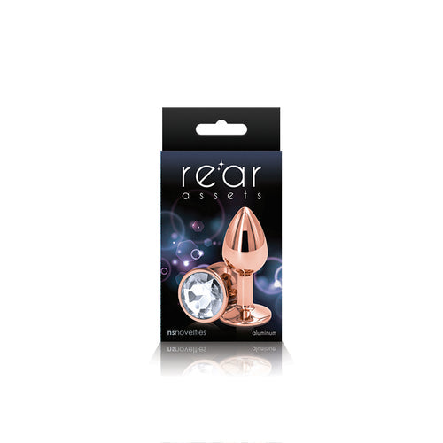 REAR ASSETS ROSE GOLD SMALL CLEAR - NSN096111