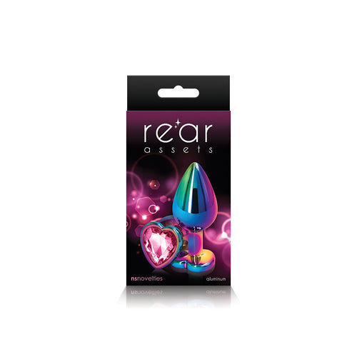 REAR ASSETS MULTICOLOR HEART MEDIUM PINK - NSN096224
