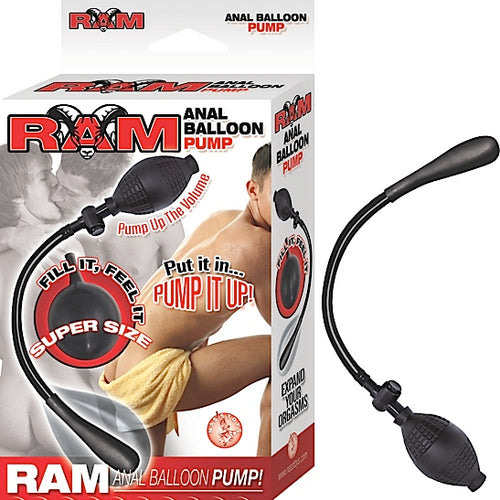 RAM ANAL BALLOON PUMP BLACK