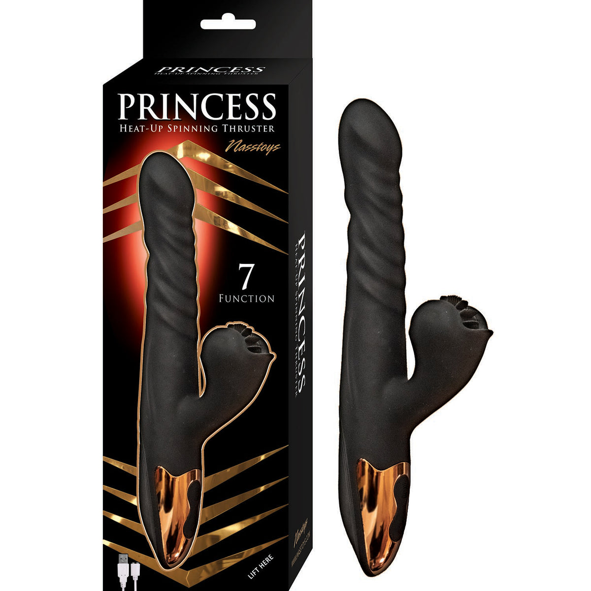 PRINCESS HEAT-UP SPINNING THRUSTER BLACK