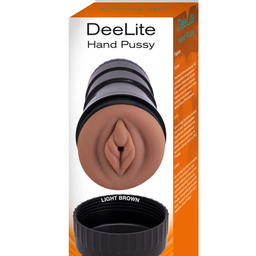 DEE LITE HAND PUSSY LIGHT BROWN