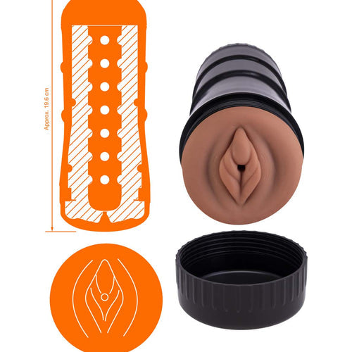 DEE LITE HAND PUSSY LIGHT BROWN