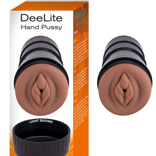 DEE LITE HAND PUSSY LIGHT BROWN