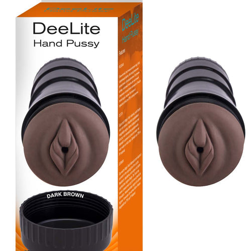 DEE LITE HAND PUSSY DARK BROWN