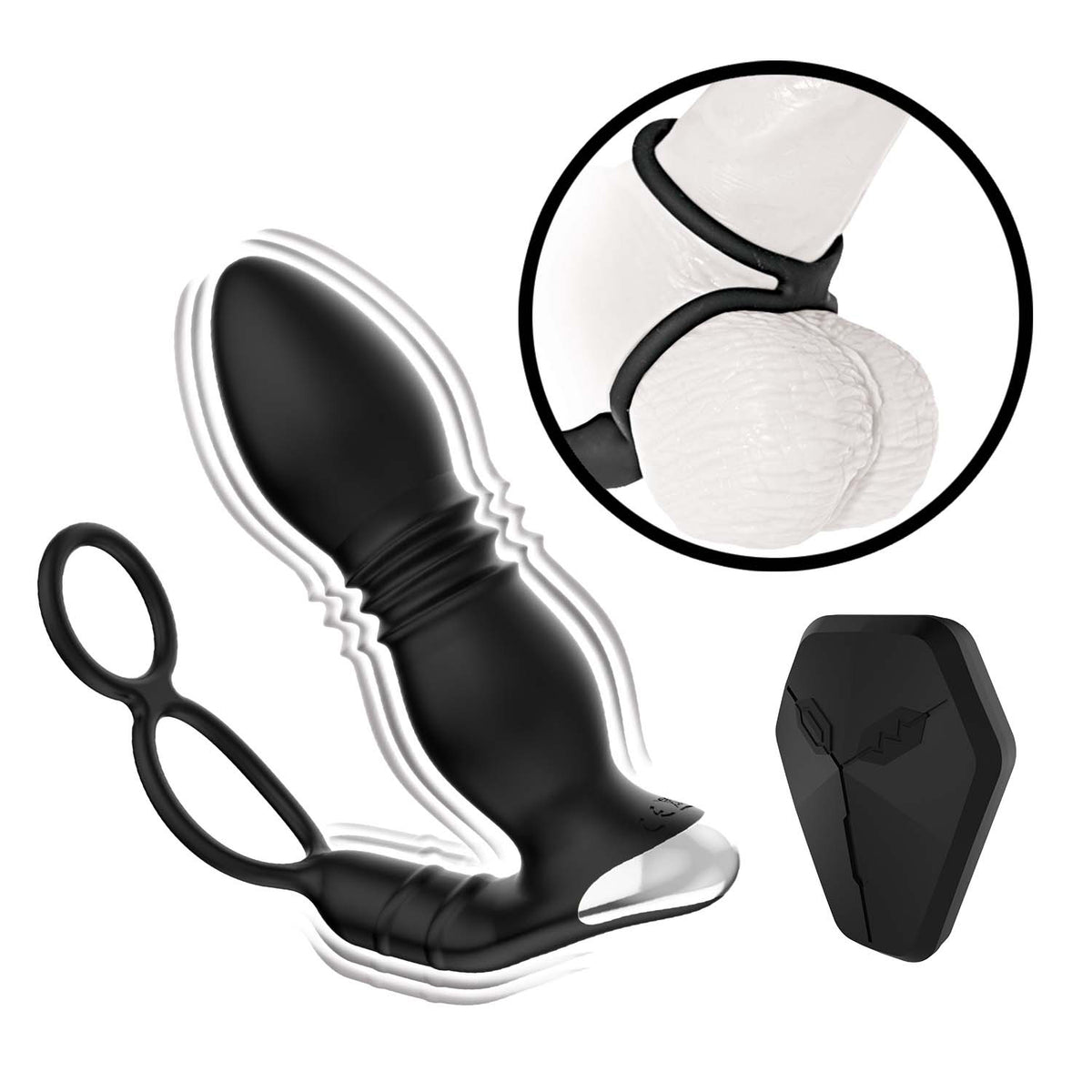 ASS-SATION POWER PLUG BBLACK