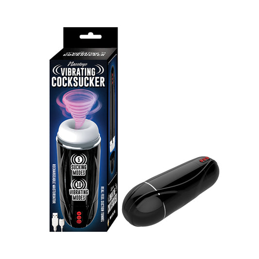 Nasstoys Vibrating Cocksucker Black-Pinkfoxxx