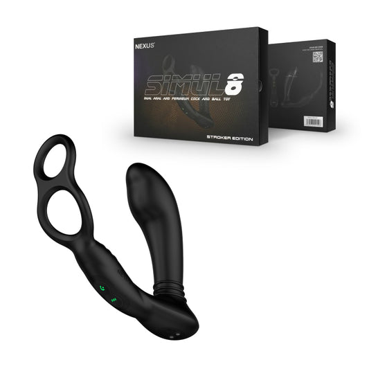 Nexus Simul8 Stroker Edition???¡Silicone Black-Pinkfoxxx