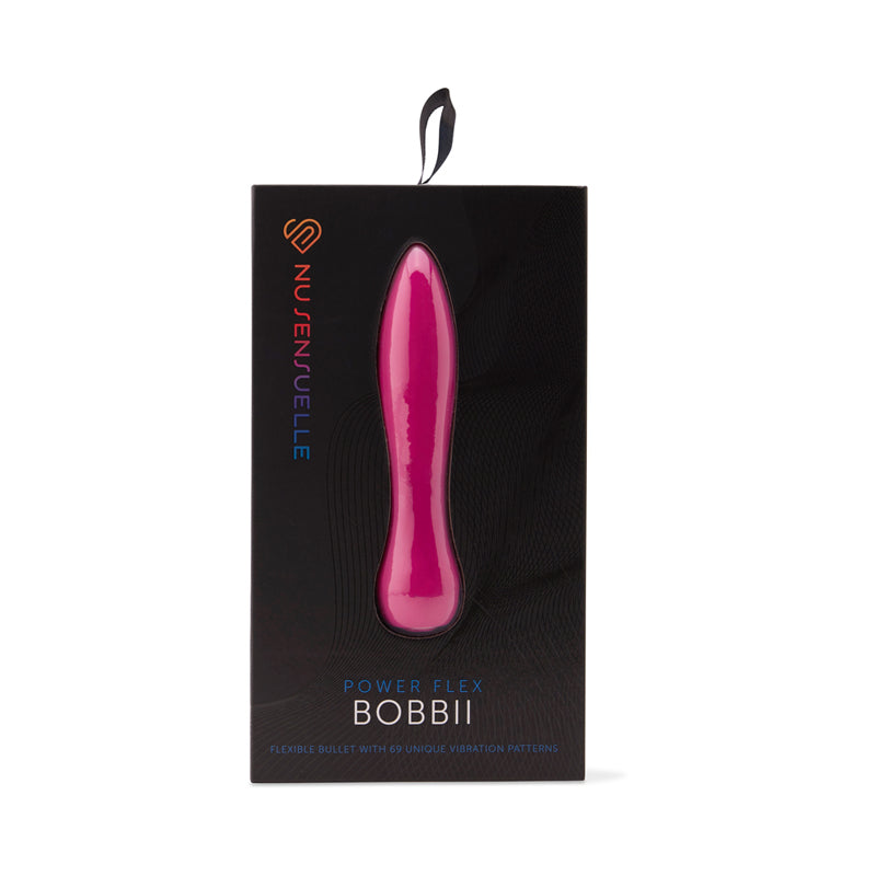 Nu Sensuelle Bobbii Power Flex Bullet Magenta-Pinkfoxxx