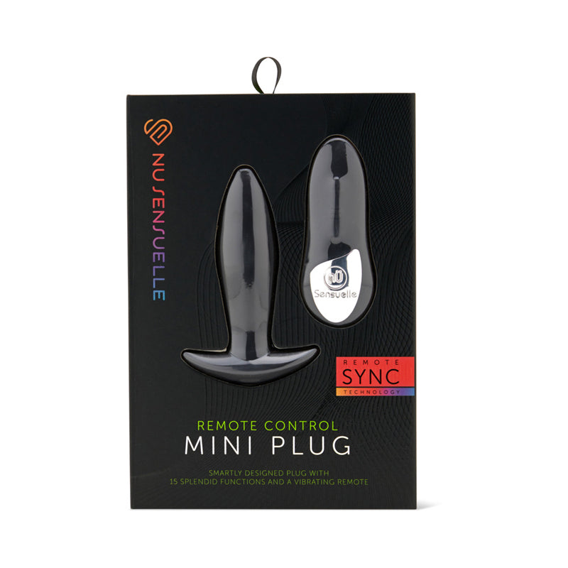 Nu Sensuelle Remote Control Mini Plug Black-Pinkfoxxx