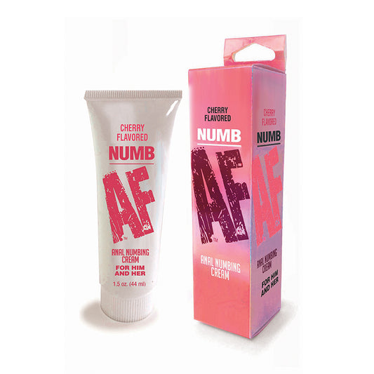 Numb AF Cherry Flavored Anal Numbing Cream 1.5 oz.-Pinkfoxxx