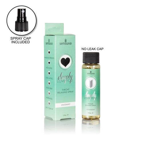 DEEPLY LOVE YOU SPEARMENT THROAT RELAXING SPRAY 1 OZ - ONVL500