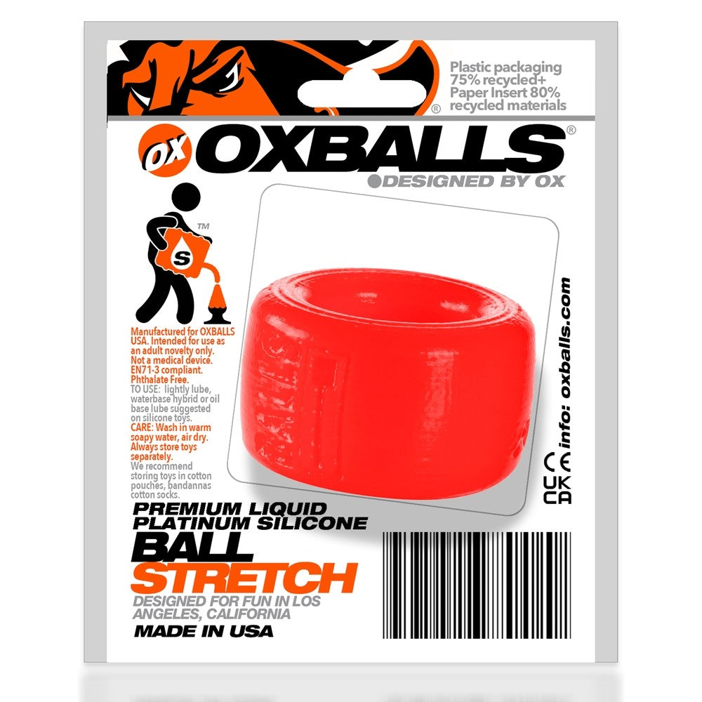 BALLS-T BALL STRETCHER RED ATOMIC JOCK (NET) - OXAJ1001RED