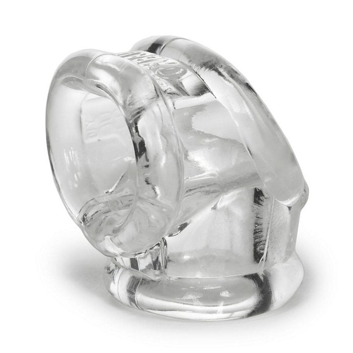 COCKSLING 2 COCK & BALL SLING OXBALLS CLEAR (NET) - OX1013CLR