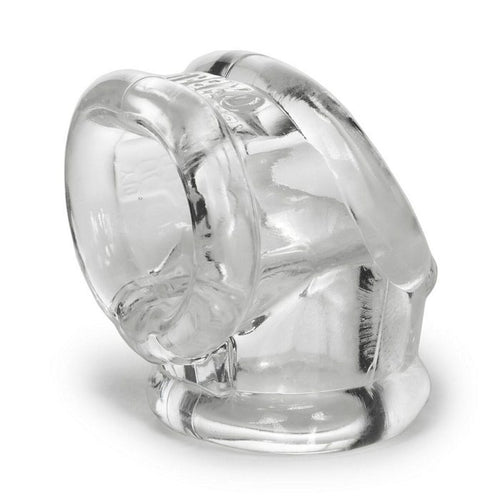 COCKSLING 2 COCK & BALL SLING OXBALLS CLEAR (NET) - OX1013CLR