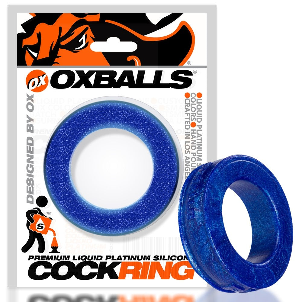 PIG-RING COMFORT COCKRING BLUEBALLS OXBALLS (NET) - OX1072BLB