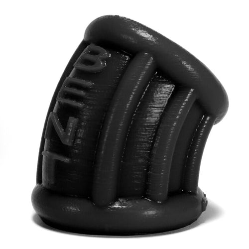 BENT-1 CURVED BALLSTRETCHER OXBALLS SILICONE SMOOSH BLK (NET) - OX10891BLK