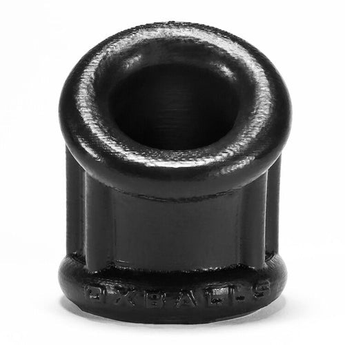 BENT-1 CURVED BALLSTRETCHER OXBALLS SILICONE SMOOSH BLK (NET) - OX10891BLK